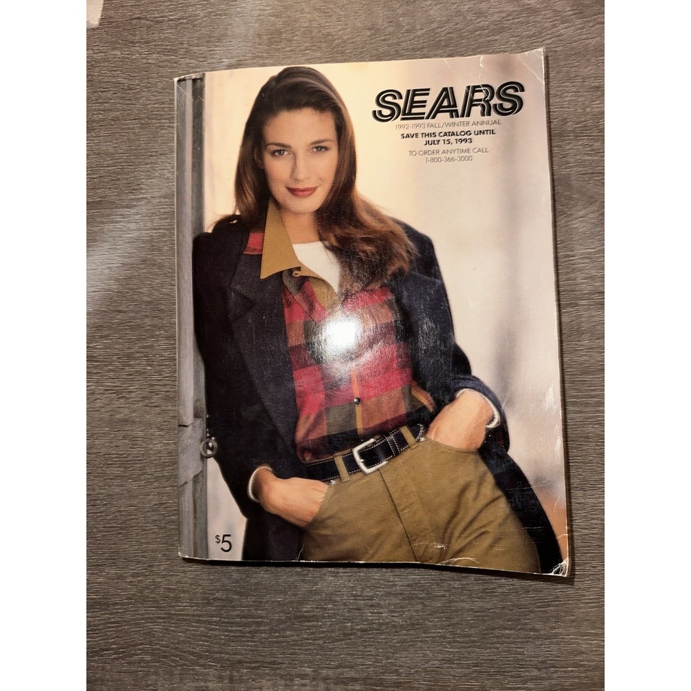 Vintage 1993 Sears Fall Winter Catalog ~ Gameboy NES 90s Nostalgia 1,642 Pages!